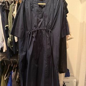 Navy Blue Carla Rockmore Kaftan Dress